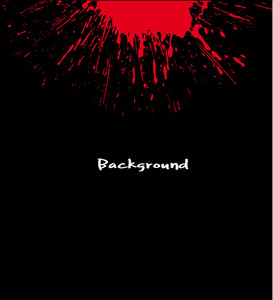 273x300 Red Blood Stain On Black Vector Background Royalty Free Stock