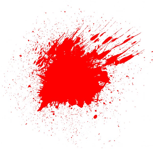 626x626 White Background With A Bloodstain For Halloween Vector Free