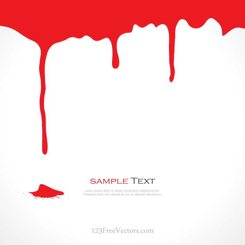 Blood Drips Illustration 800x800 Blood Drips Illustration