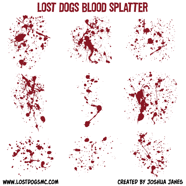 600x600 Free Vector Blood Splatter Illustrator