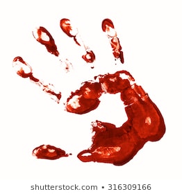 Bloody Handprint Vector at Vectorified.com | Collection of Bloody ...