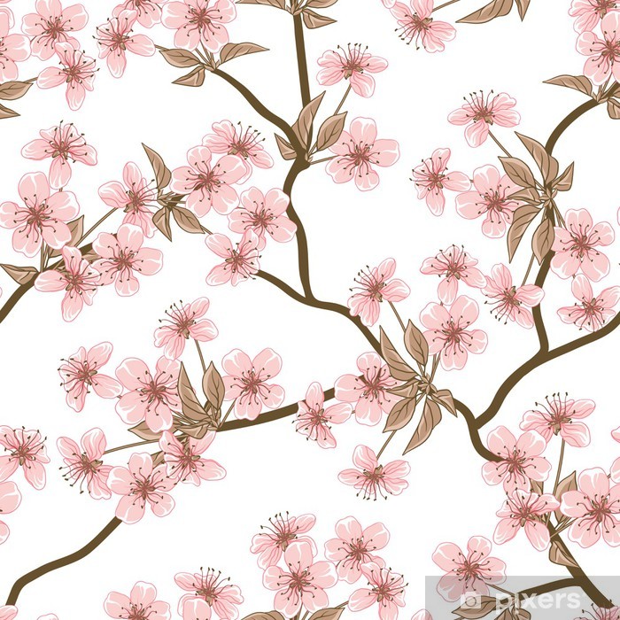 700x700 Cherry Blossom Vector Background