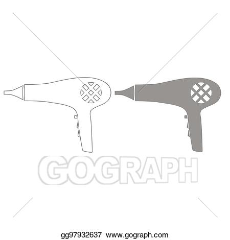 Blow Dryer Vector