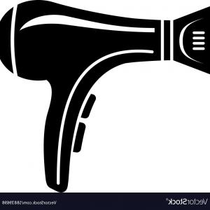 300x300 Hair Dryer Icon Simple Black Style Vector Catchsplace