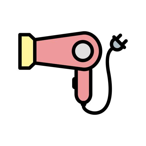 490x490 Hair Dryer Vector Icon