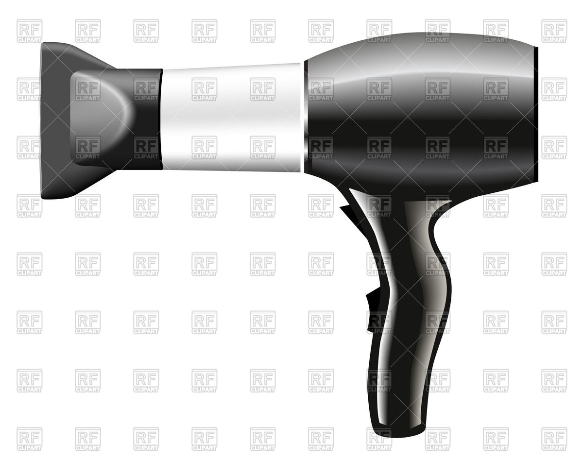 1200x945 Hair Dryer Vector Image Of Objects