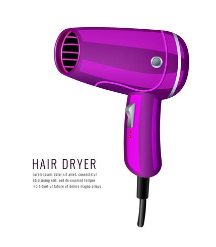 429x490 Realistic Hair Dryer Salon