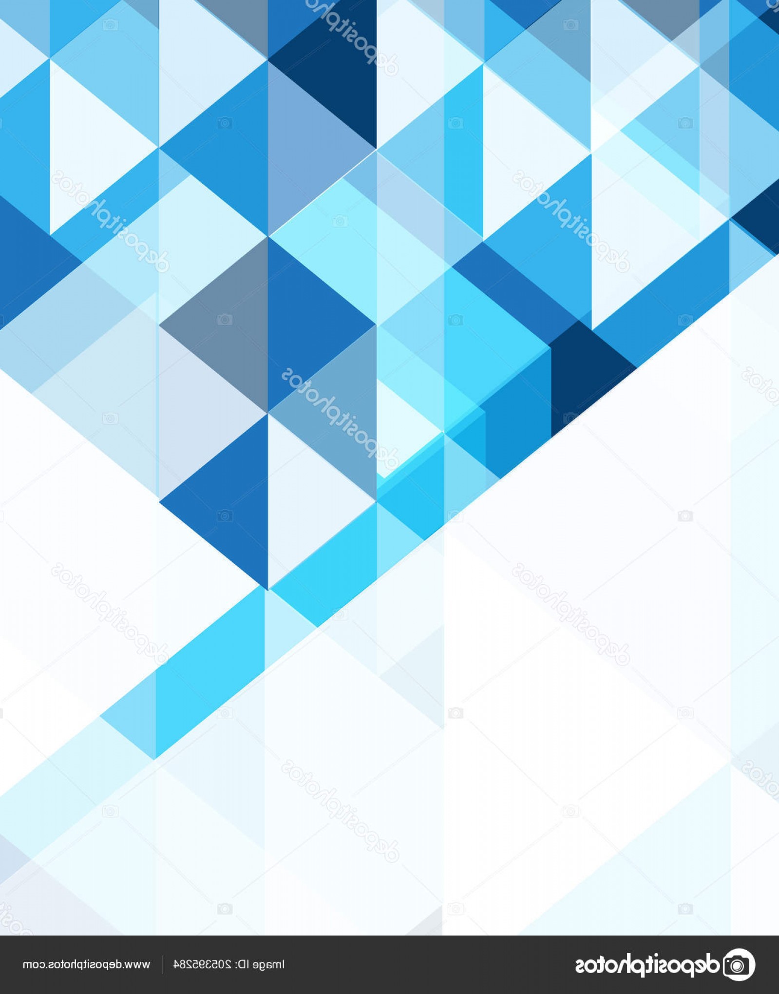 1599x2040 Stock Illustration Blue Abstract Background Vector Design