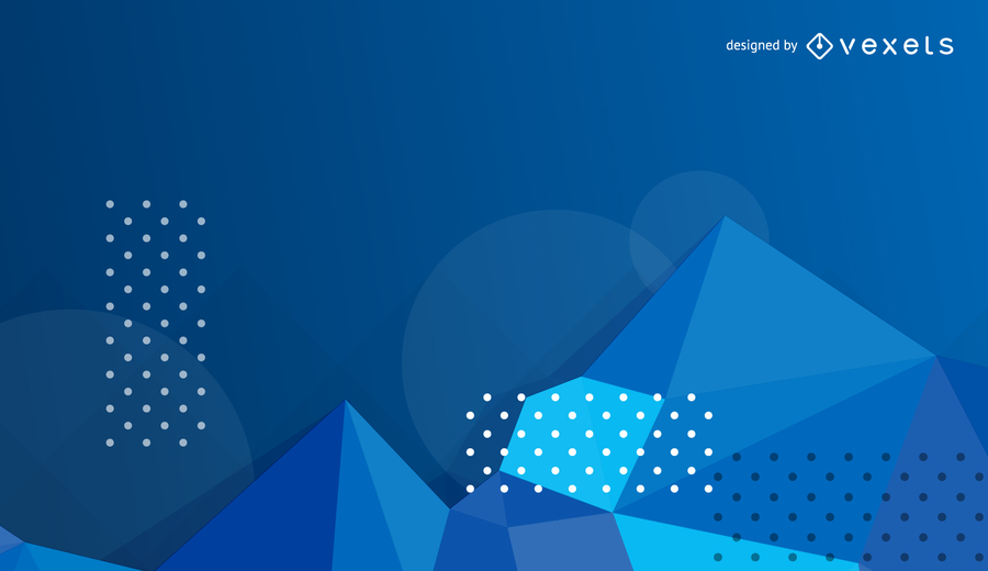 900x520 Vector Blue Abstract Background