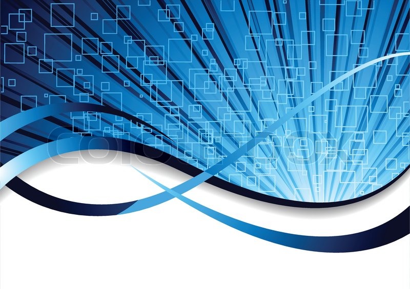 800x565 Vector Abstract Background In Blue Stock Vector Colourbox