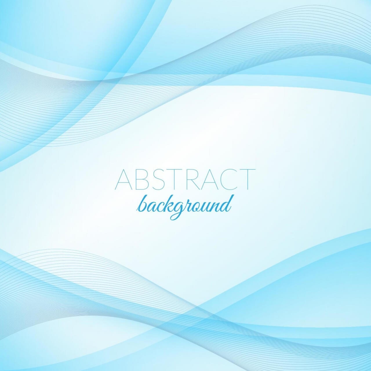 Free Vector Abstract Blue Wave Background 1280x1280 Free Vector Abstract Blue Wave Background