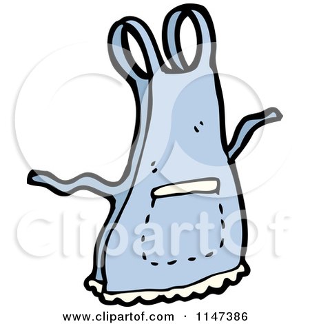 Cartoon Of A Blue Apron 450x470 Cartoon Of A Blue Apron