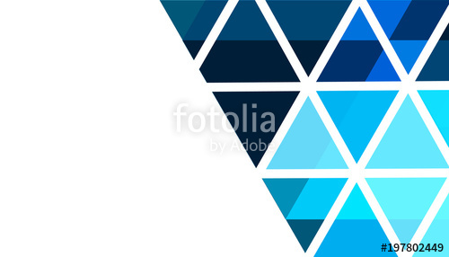 500x286 Blue Geometric Abstract Vector Background Design For Business
