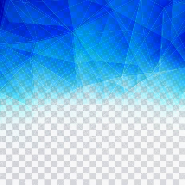 626x625 Blue Background With Polygonal Shapes Vector Free Download