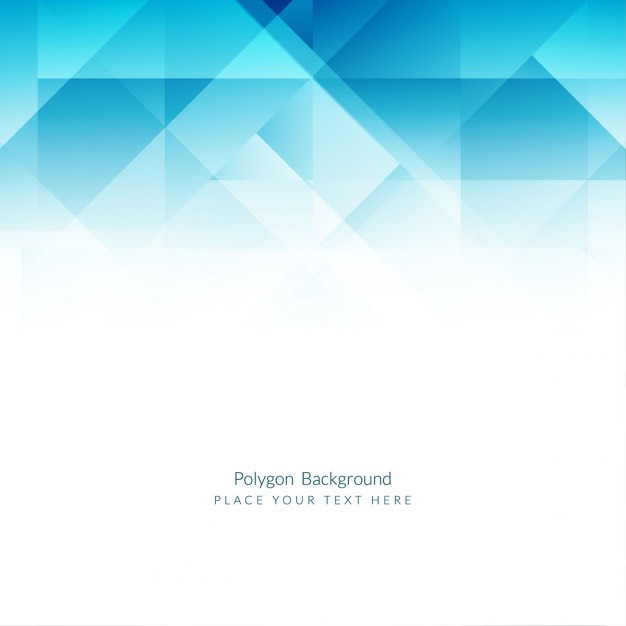 626x626 Vector Blue Polygons Background In Flat Design Free Download