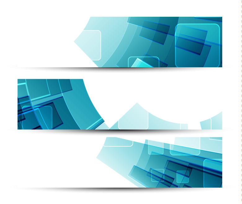 780x658 Blue Abstract Banner Free Vector Graphic Download
