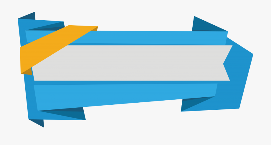 920x493 Blue Banner Vector Free Png