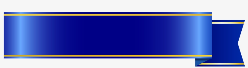 820x227 Header Blue Ribbon Transparent Png