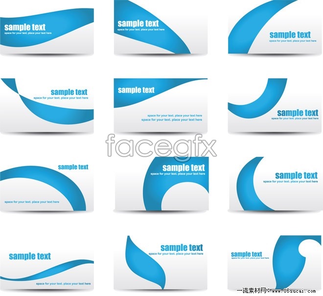 660x604 Blue Business Card Template Vector Over Millions Vectors, Stock