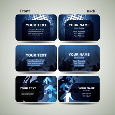 367x368 Business Card Free Vector Download