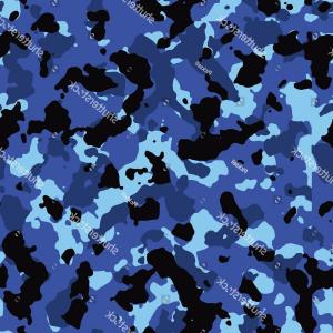 300x300 Marine Blue Seamless Camo Texture Vector Studiogrfx
