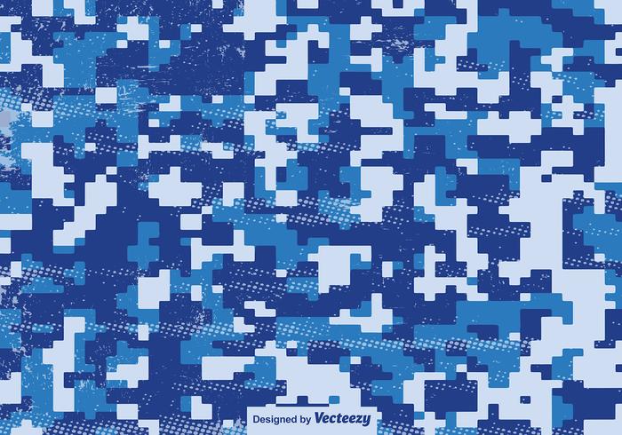 700x490 Multicam Pixelated Pattern Blue Vector Camouflage