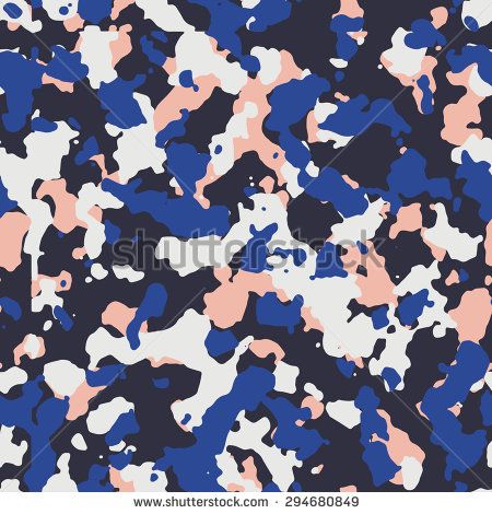 450x470 Seamless Fashion Blue And Pink Camouflage Pattern Vector