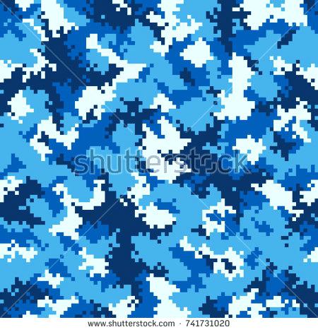 450x470 Blue Camouflage Friendlyga