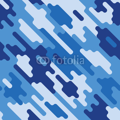 400x400 Blue Camouflage Modern Colorful Seamless Pattern Dazzle Paint