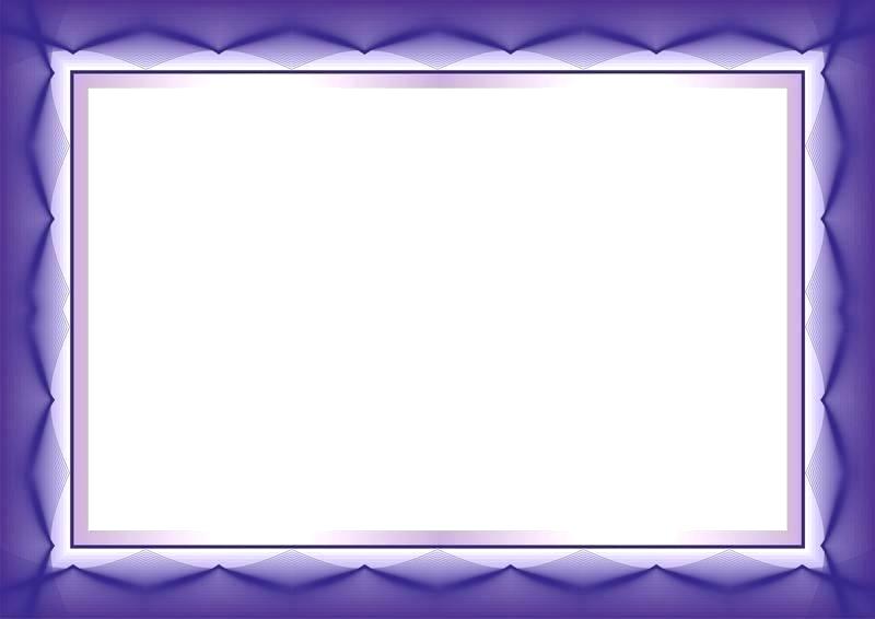 Download Purple Certificate Or Diploma Template Frame Border Stock 800x566 Download Purple Certificate Or Diploma Template Frame Border Stock