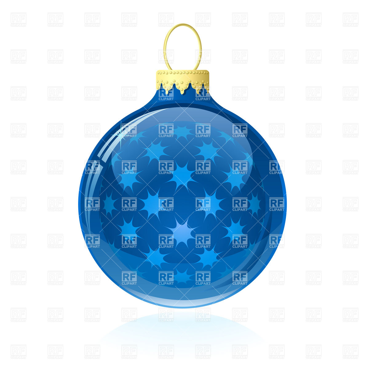 1200x1200 Blue Christmas Ball Vector Image Of Objects Frbird