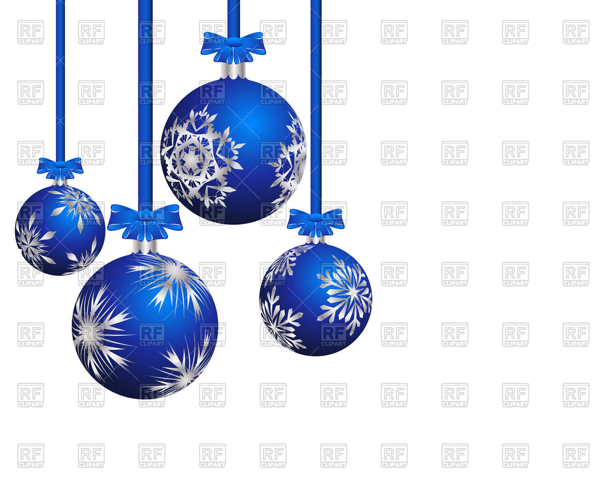 1200x960 Blue Christmas Balls Background Vector Image Of Backgrounds