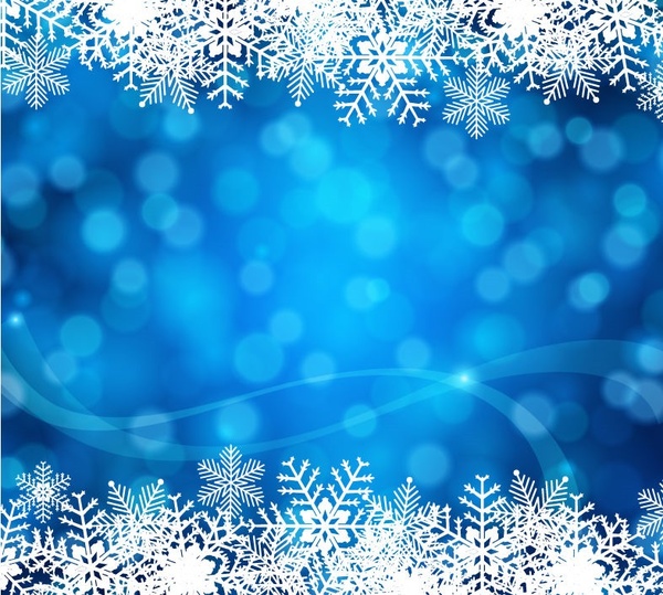 600x539 Blue Christmas Background Vector Art Free Vector In Encapsulated