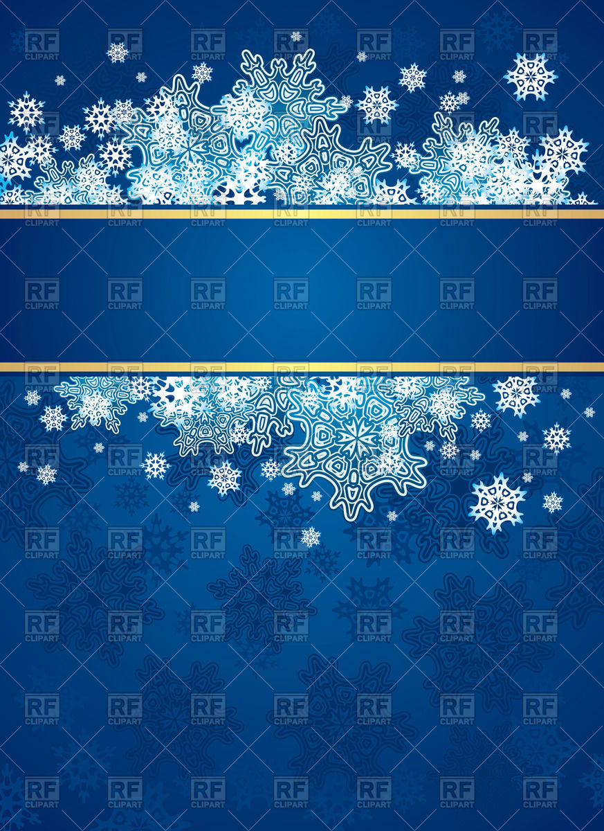 873x1200 Blue Christmas Card With Snowflakes Vector Image Of Backgrounds