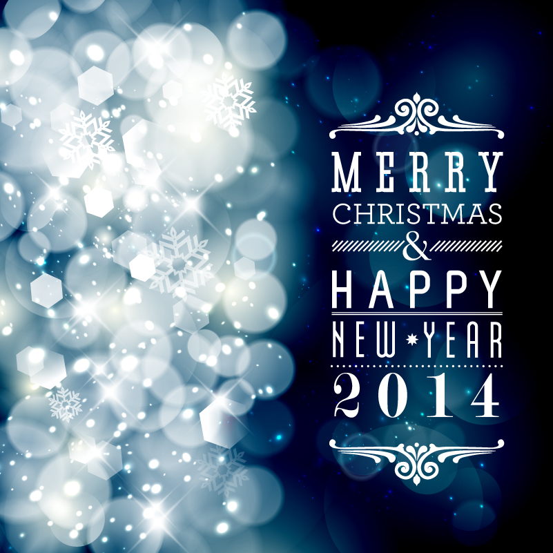 801x801 Christmas White Halo Dark Blue Background Vector Free Vector