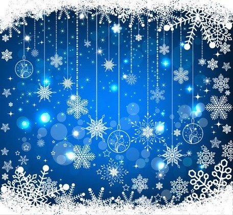 456x421 Free Blue Christmas Backgrounds Clipart And Vector Graphics