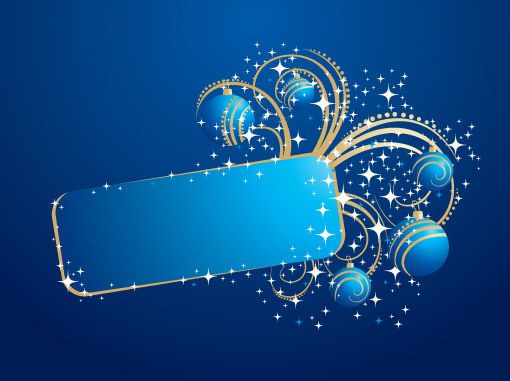 510x381 Free Christmas Background Clipart Background, Banner, Blue