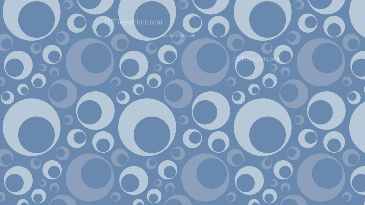 Light Blue Retro Circles Pattern Vector Art 1280x720 Light Blue Retro Circles Pattern Vector Art