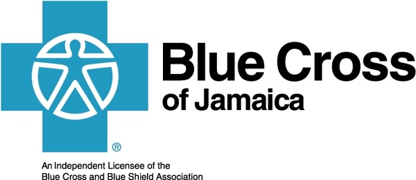 600x260 Blue Cross Of Jamaica Free Vector In Encapsulated Postscript