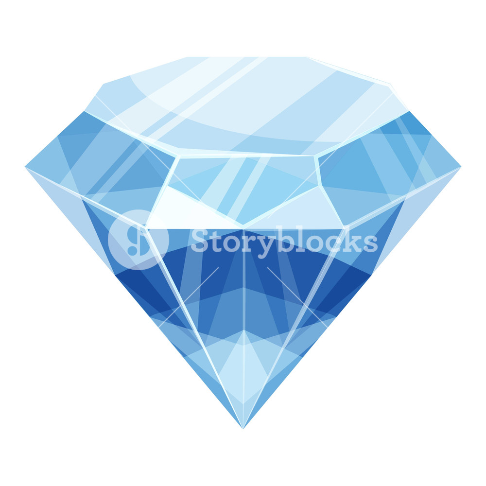 Diamond Icon Cartoon Illustration Of Diamond Vector Icon For Web 1000x1000 Diamond Icon Cartoon Illustration Of Diamond Vector Icon For Web