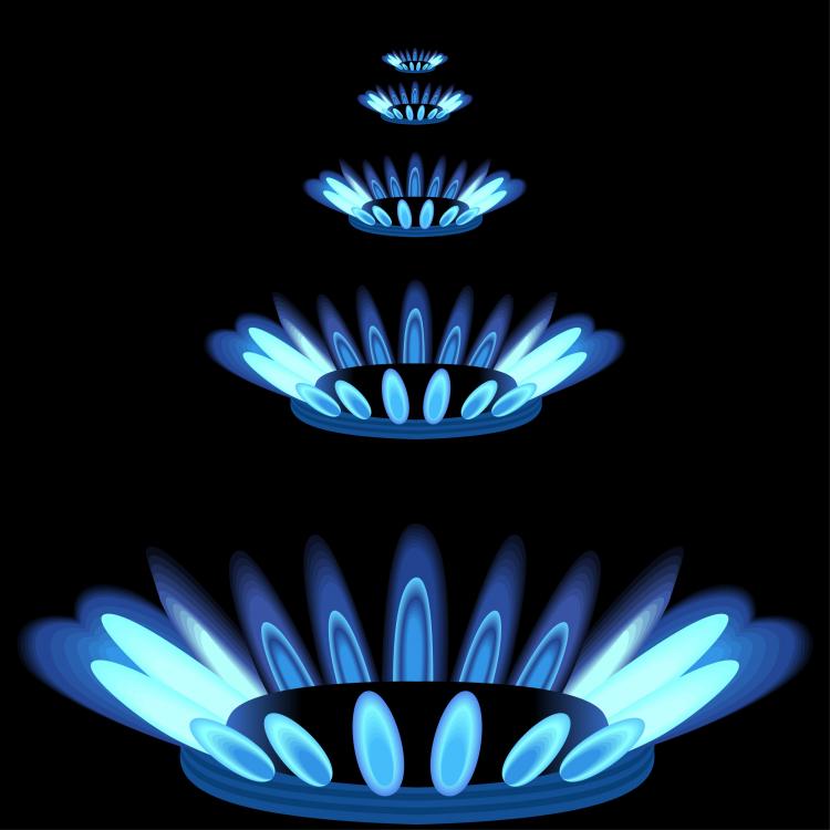 750x750 Blue Flame