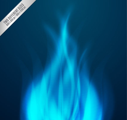 425x401 Blue Flame Background Vector Material Free Vectors Ui Download