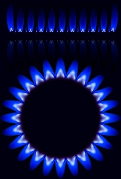 250x368 Blue Flame Free Vector Download
