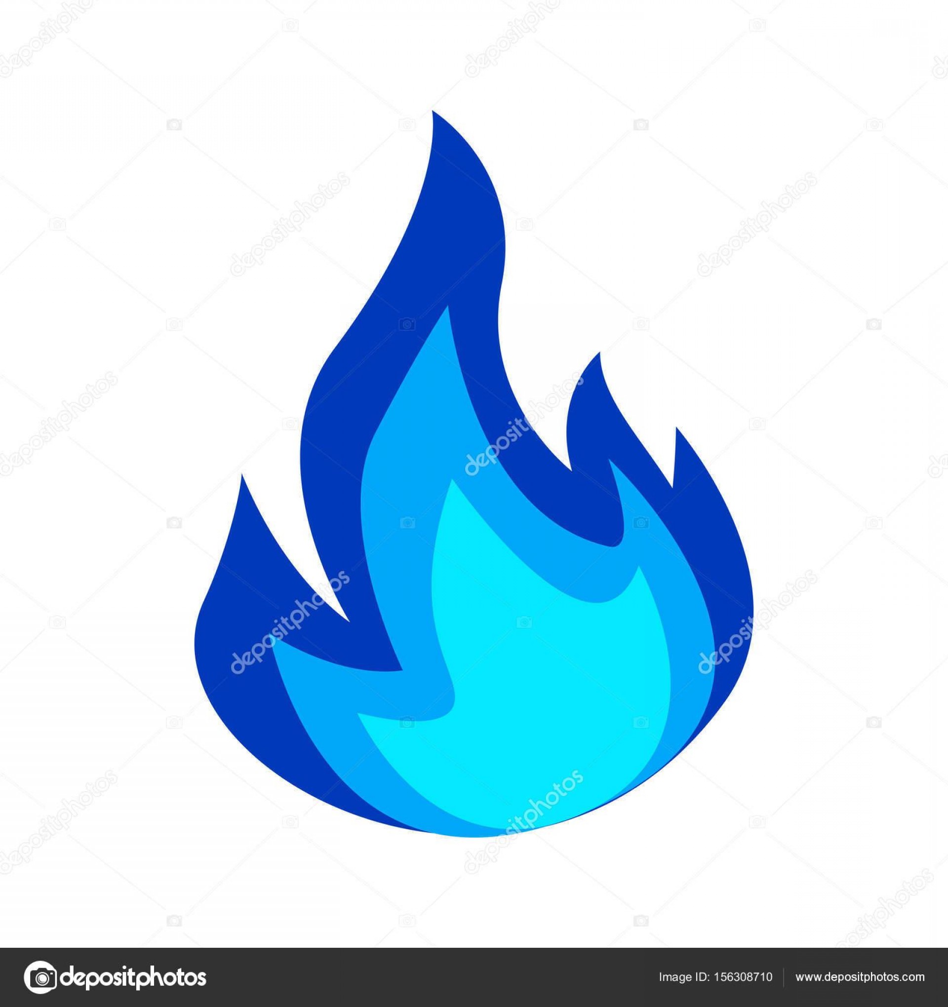 1920x2040 Flame Blue Vector Graphic Hoodamathrun