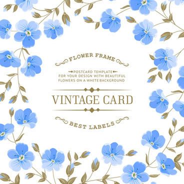 368x368 Blue Flower Vector Free Vector Download