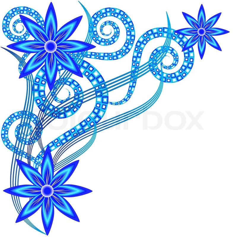 799x800 Flower Background, Multi Colored Stock Vector Colourbox