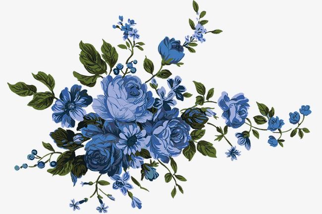 650x433 Blue Flowers, Flower, Flowers, Blue Png Transparent Clipart Image