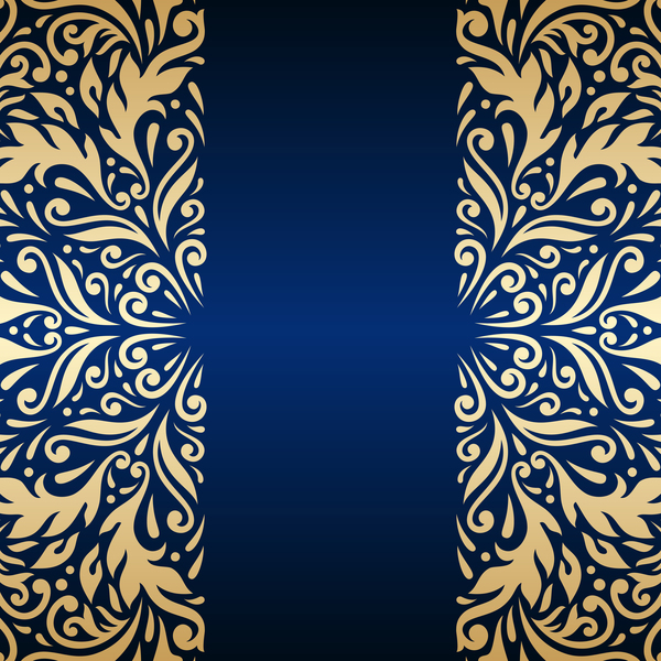 Blue Gold Background Vector at Vectorified.com | Collection of Blue