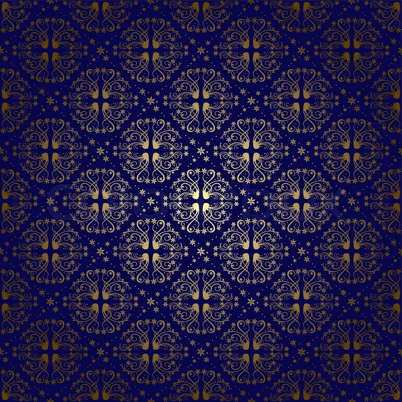 800x800 Dark Blue Vintage Background With Stock Vector Colourbox