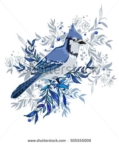 Blue Jay Bird Vector Illustration, Bird Vector Hand Drawn Vector 387x470 Blue Jay Bird Vector Illustration, Bird Vector Hand Drawn Vector